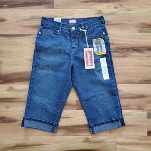 *NWT* LEVIS Womens Denim 512 Capri Pants